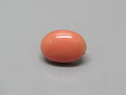Natural Coral 6.95 Ct Japani Moonga Report No. CSP0033729