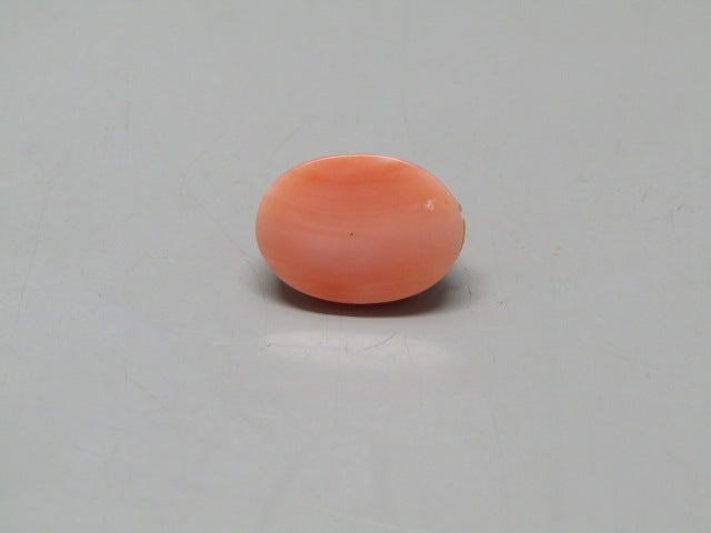 Natural Coral 6.95 Ct Japani Moonga Report No. CSP0033729
