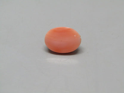 Natural Coral 6.95 Ct Japani Moonga Report No. CSP0033729