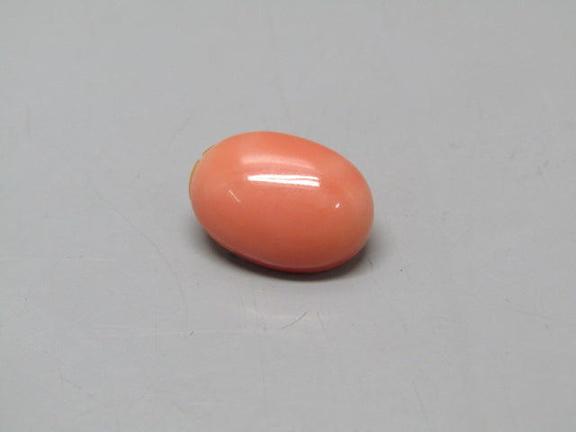 Natural Coral 6.95 Ct Japani Moonga Report No. CSP0033729