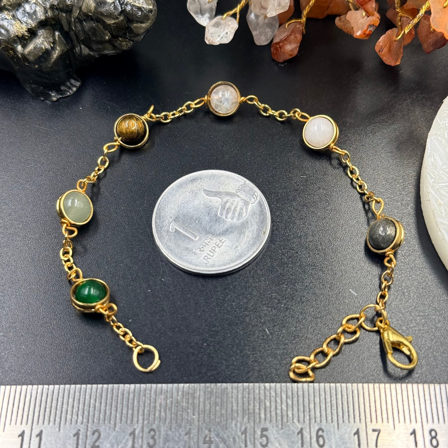 Money Magnet Natural Crystal Bracelet