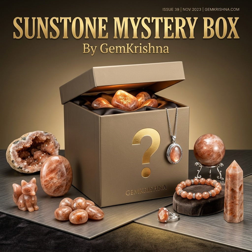 Sunstone Crystal Mystery Box (Joy and Positive Energy)