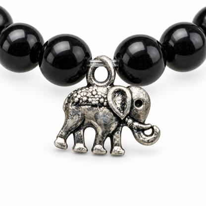 Zinc Elephant Charm