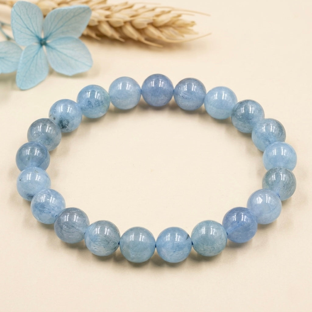 Aquamarine Bracelet (Emotional Balance and Confidence)