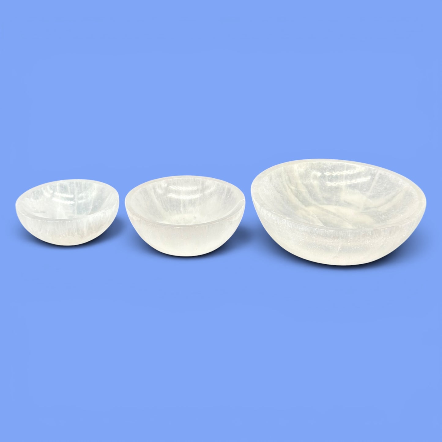 Polished Selenite Bowl (Small to Large)