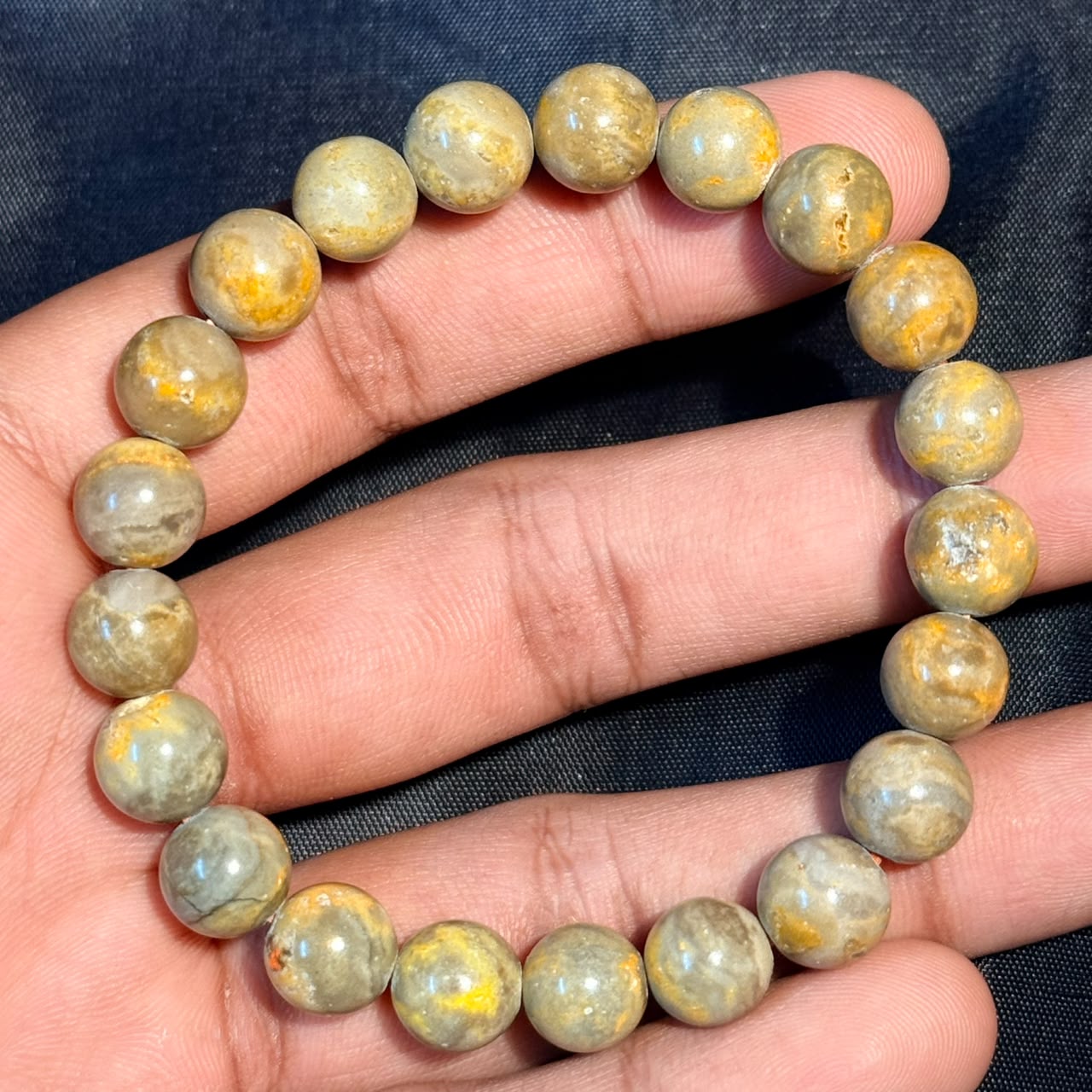 AAA Bumblebee Jasper Bracelet (Confidence & Motivation)