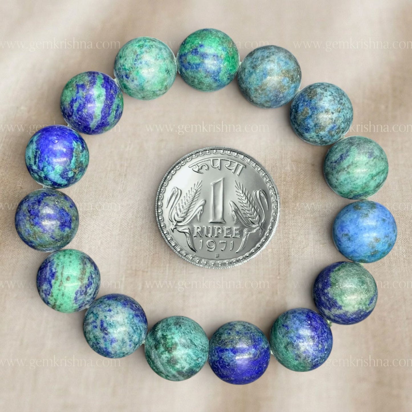 Chrysocolla Bracelet (Calmness and Positive Communication)