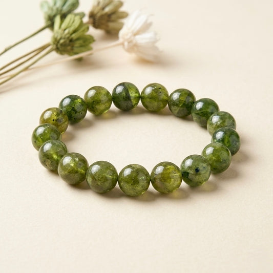 Peridot Bracelet (Prosperity and Emotional Balance)