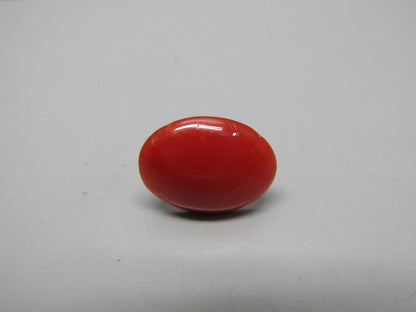 Natural Coral 6.53 Ct Japani Moonga Report No. CSP0034022