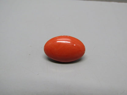 Natural Coral 8.72 Ct Japani Moonga Report No. CSP0034030