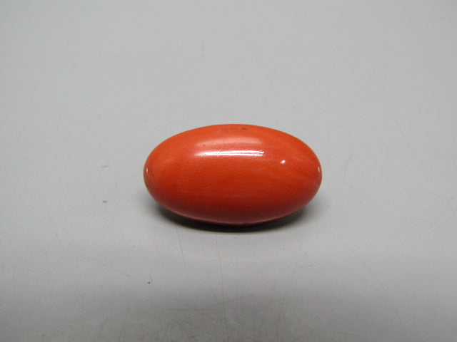 Natural Coral 10.4 Ct Japani Moonga Report No. CSP0034031