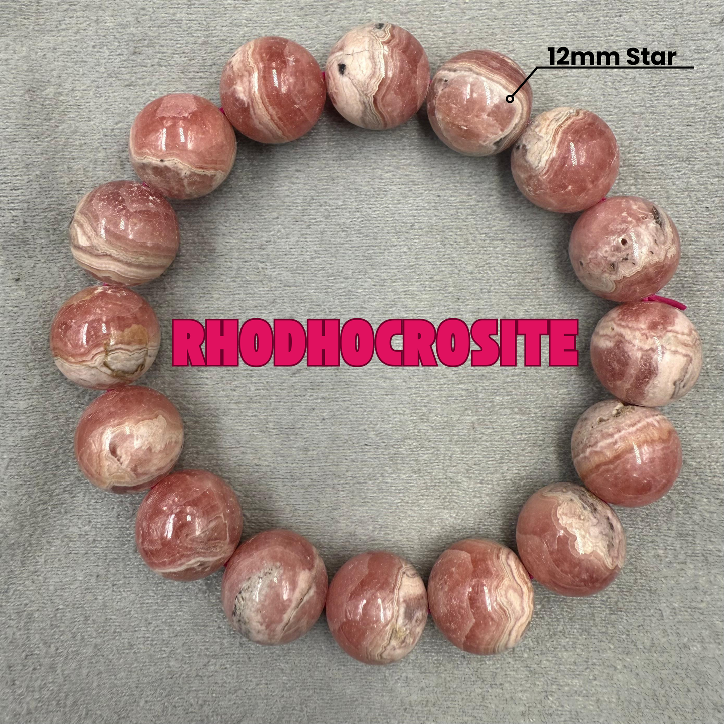 Rhodochrosite Bracelet