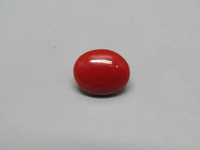 Natural Coral 2.8 Ct Japani Moonga Report No. CSP0034144
