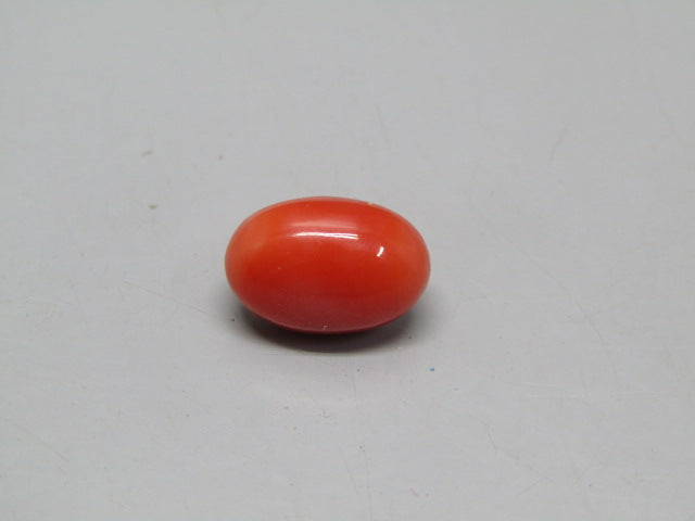 Natural Coral 6.67 Ct Japani Moonga Report No. CSP0034151