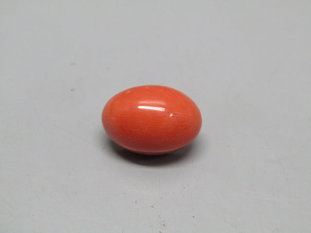 Natural Coral 6.44 Ct Japani Moonga Report No. CSP0034152