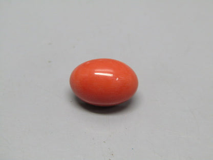 Natural Coral 6.44 Ct Japani Moonga Report No. CSP0034152