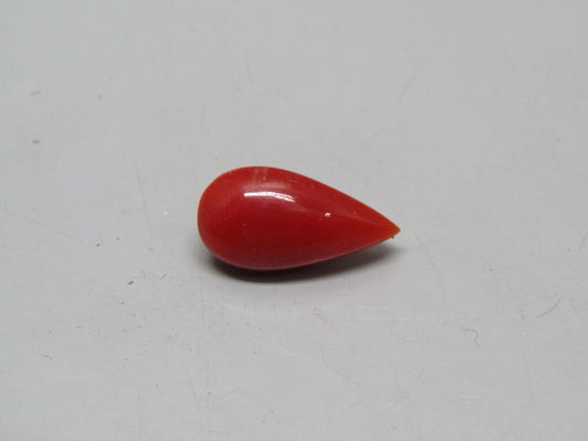 Natural Coral 3.86 Ct Japani Moonga Report No. CSP0034162