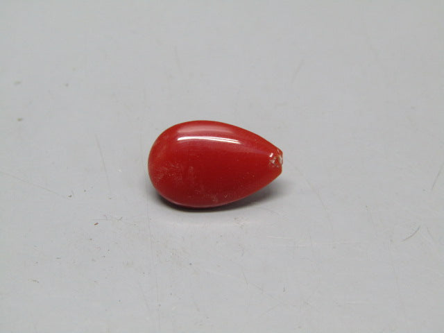 Natural Coral 2.82 Ct Japani Moonga Report No. CSP0034163