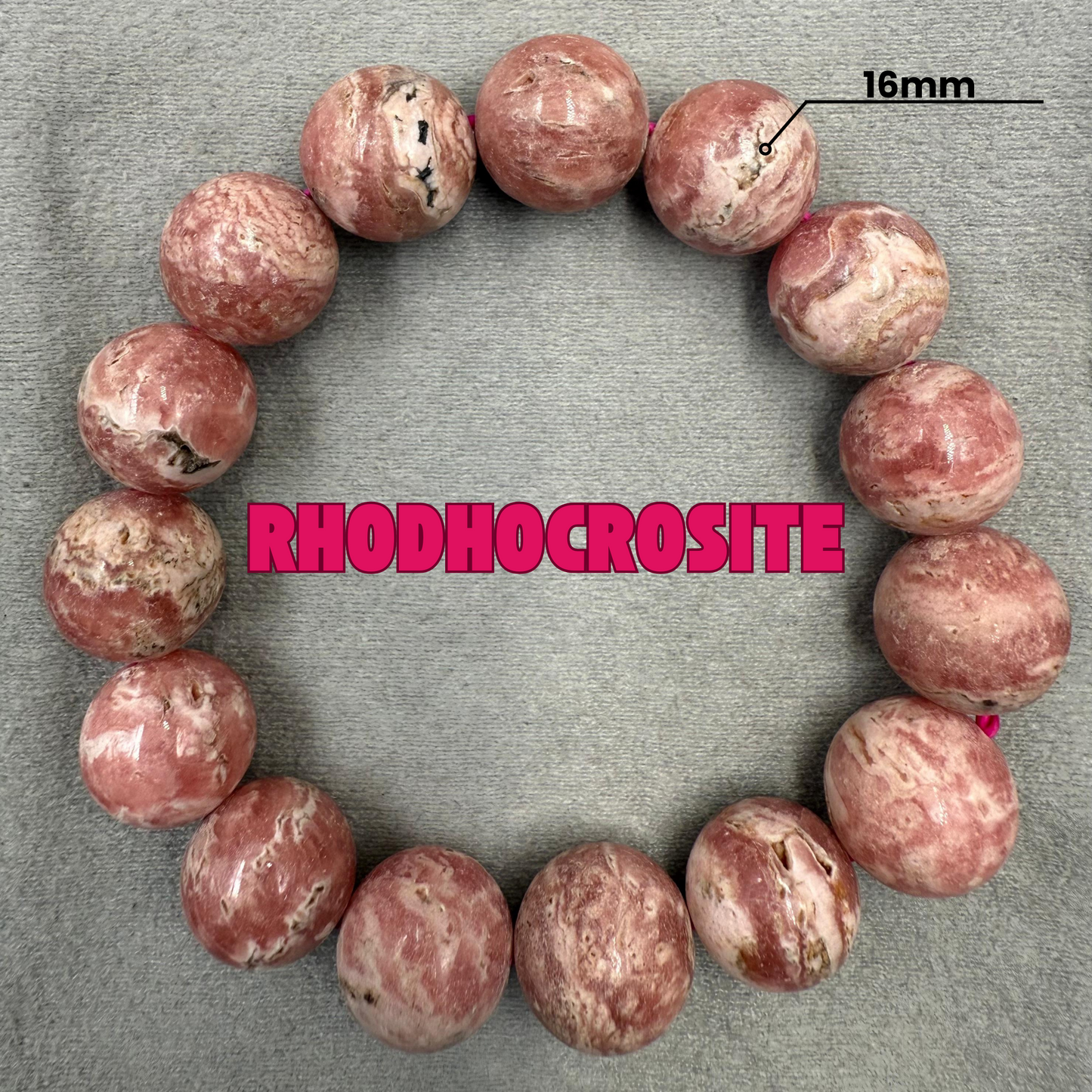 Rhodochrosite Bracelet