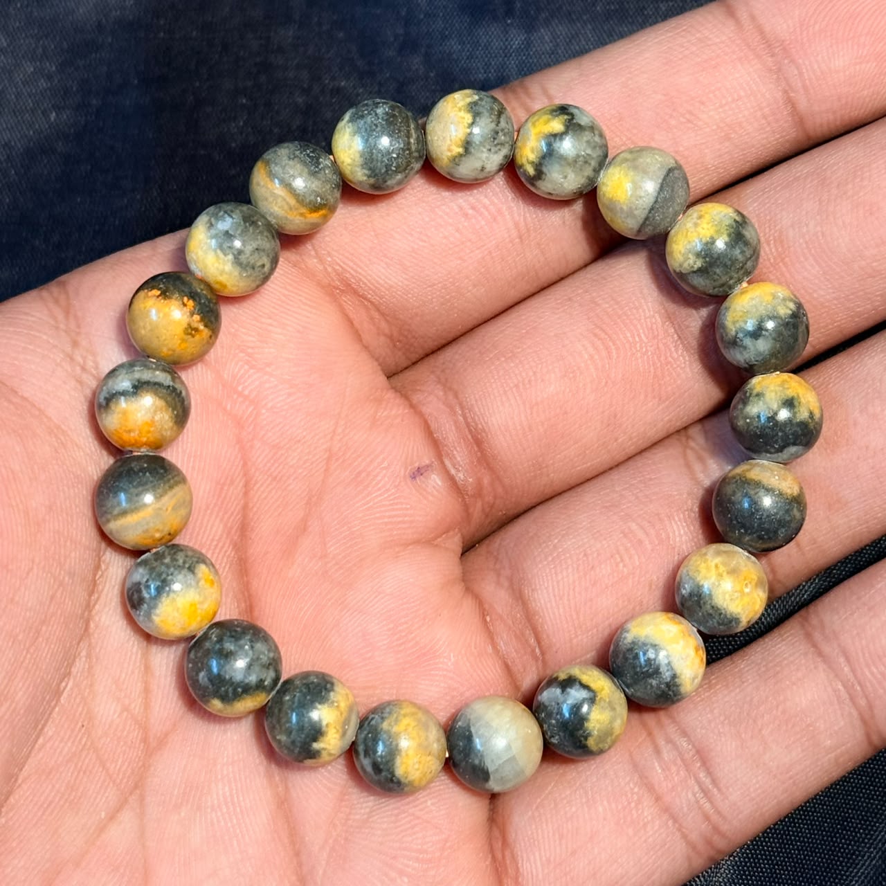 AAA Bumblebee Jasper Bracelet (Confidence & Motivation)