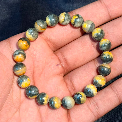 AAA Bumblebee Jasper Bracelet (Confidence & Motivation)