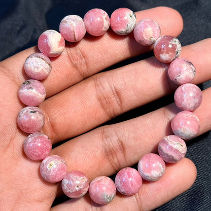 Rhodochrosite AAA Bracelet (Love & Emotional Healing)