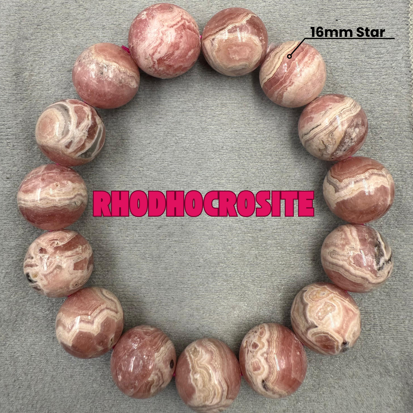 Rhodochrosite Bracelet