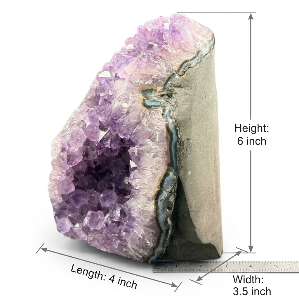Amethyst Cluster Raw Geode Cave 2 kg