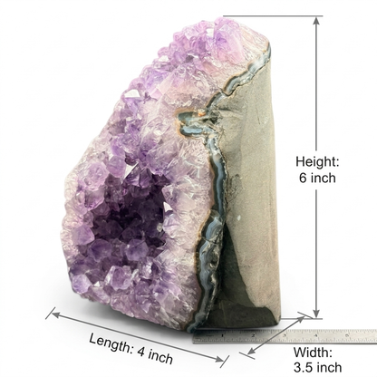 Amethyst Cluster Raw Geode Cave 2 kg