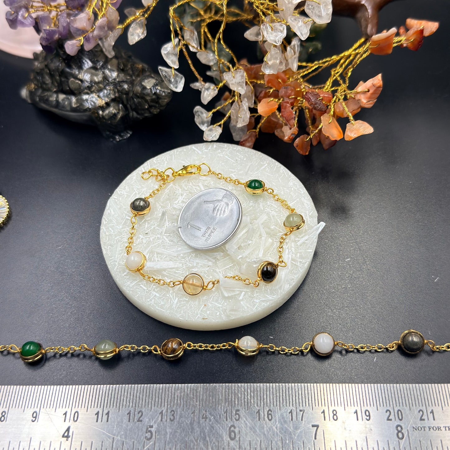 Money Magnet Natural Crystal Bracelet