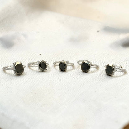 Natural Pyrite Ring (Adjustable)