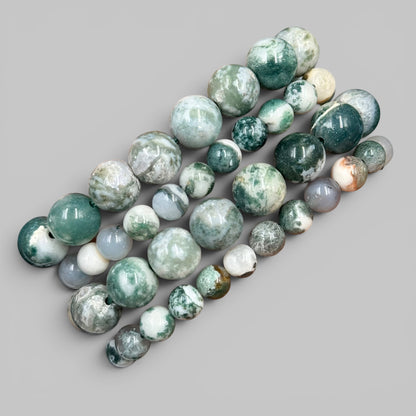 Natural Tree Agate Bracelet (Growth and Inner Peace)