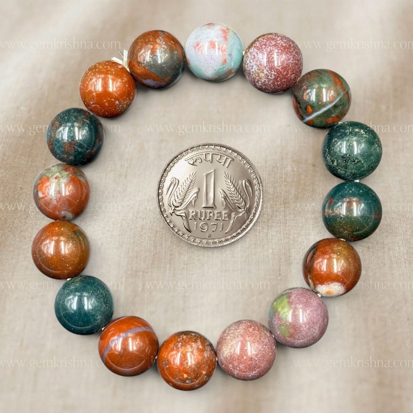 Bloodstone Bracelet (Strength and Vitality)