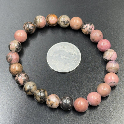Rhodonite Bracelet (Emotional Healing and Love)