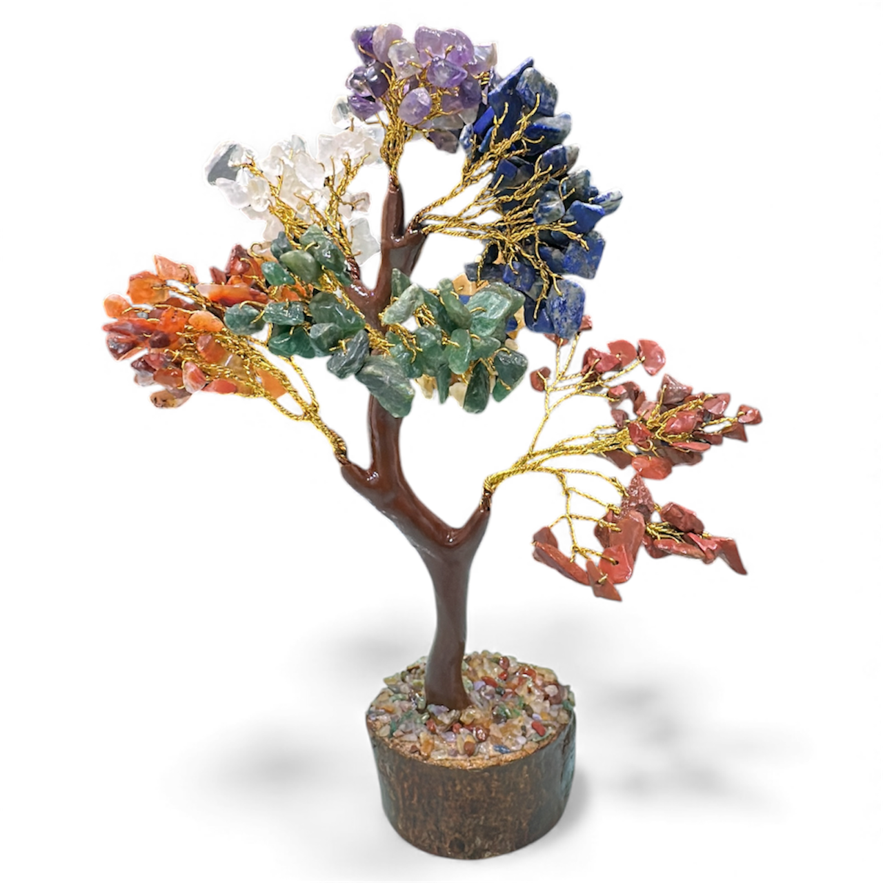 7 Chakra Natural Stone Tree