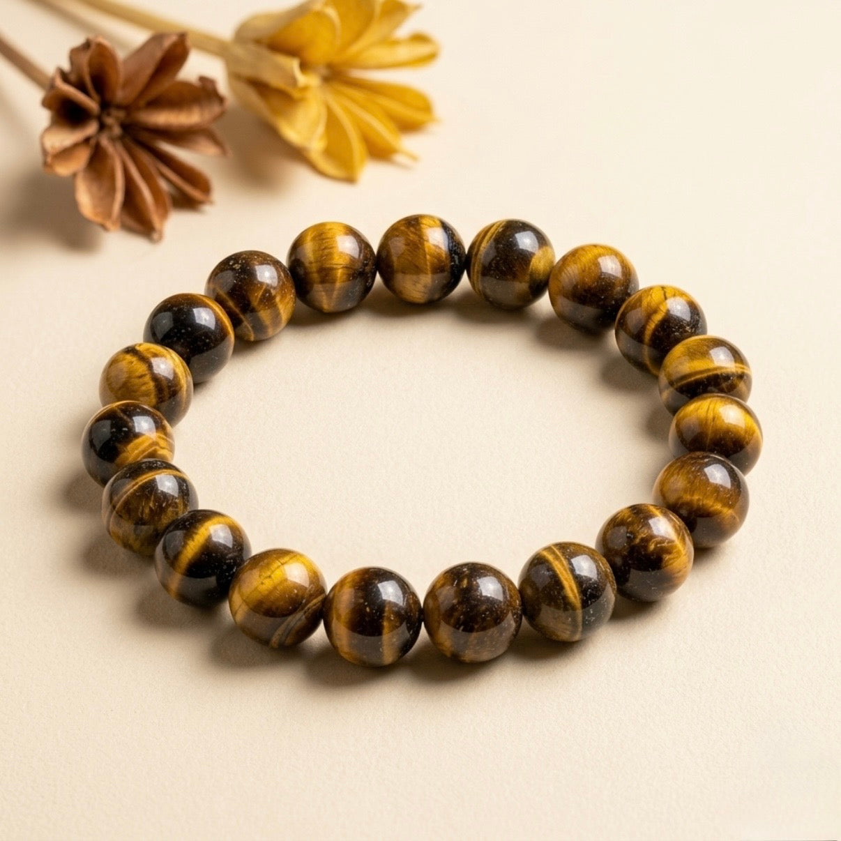Tiger's Eye Bracelet (Confidence and Motivation)