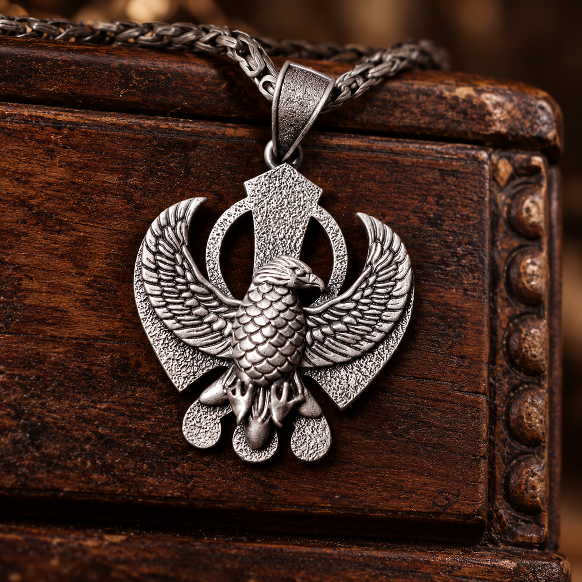 925 Silver Khanda Sikh Symbol Pendant – 9 g (Sikh Faith & Courage)