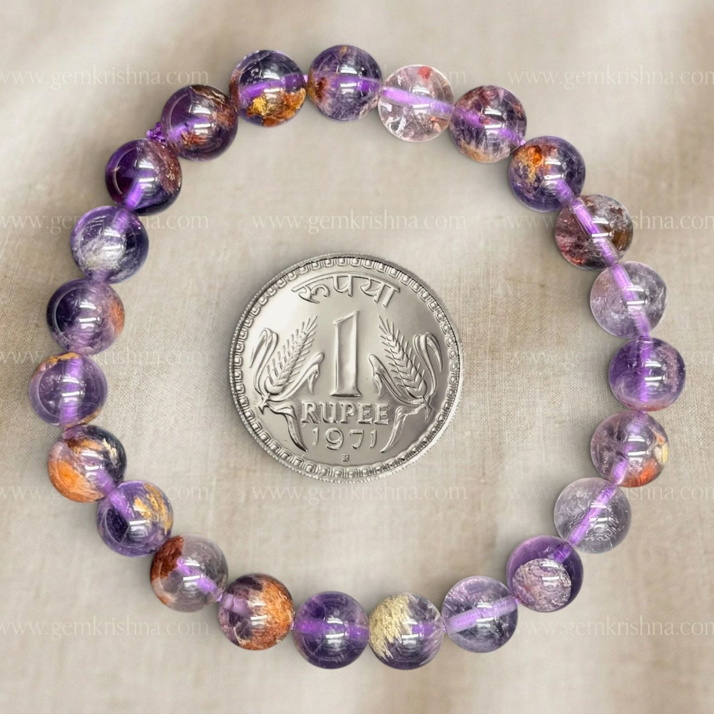 Ametrine Bracelet (Positivity and Emotional Balance)