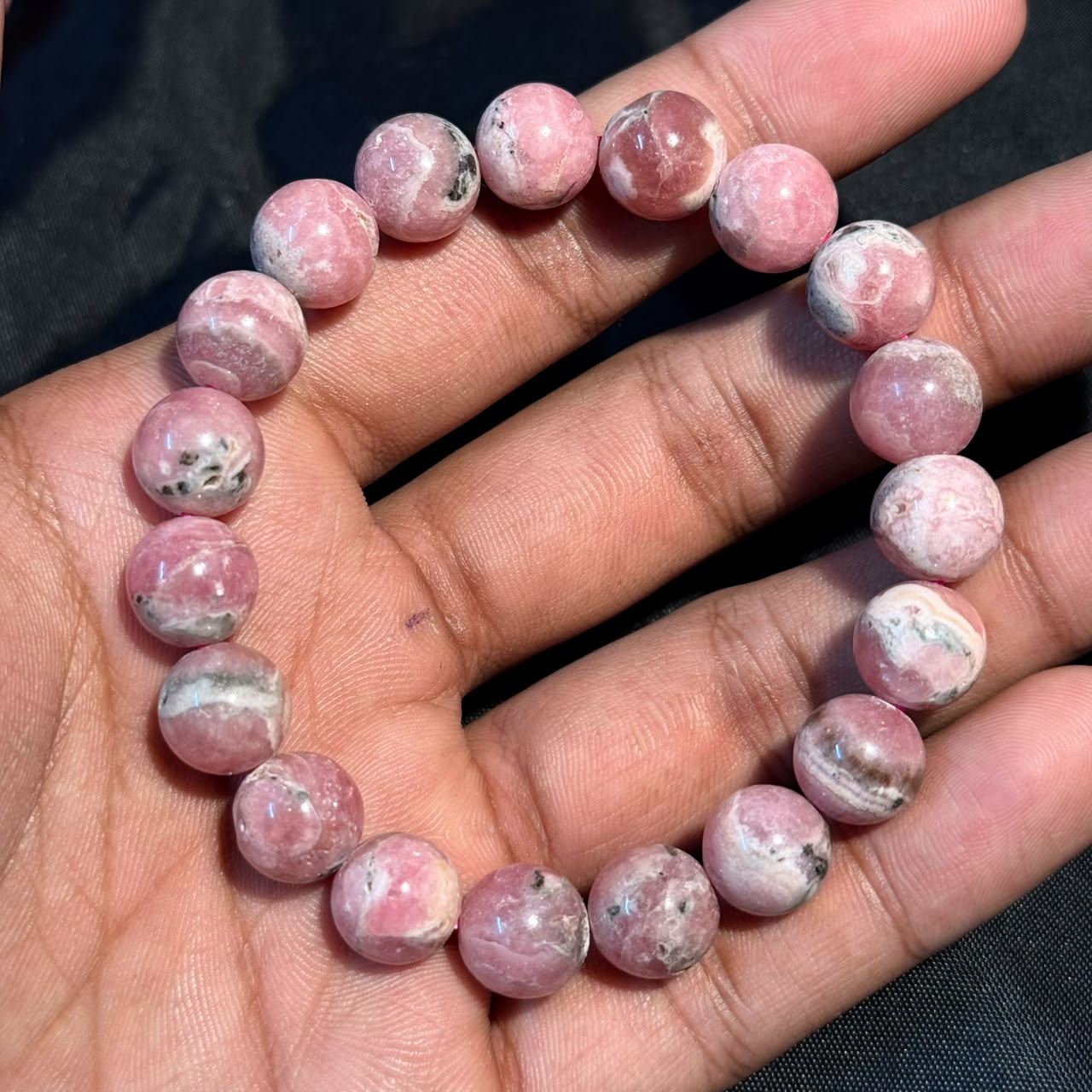 Rhodochrosite AAA Bracelet (Love & Emotional Healing)