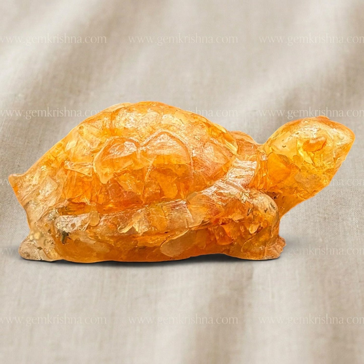 Citrine Tortoise (Prosperity and Positive Energy)
