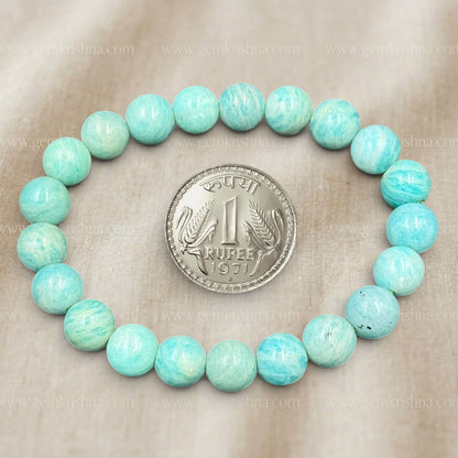 Amazonite Bracelet (Calmness and Positive Communication)