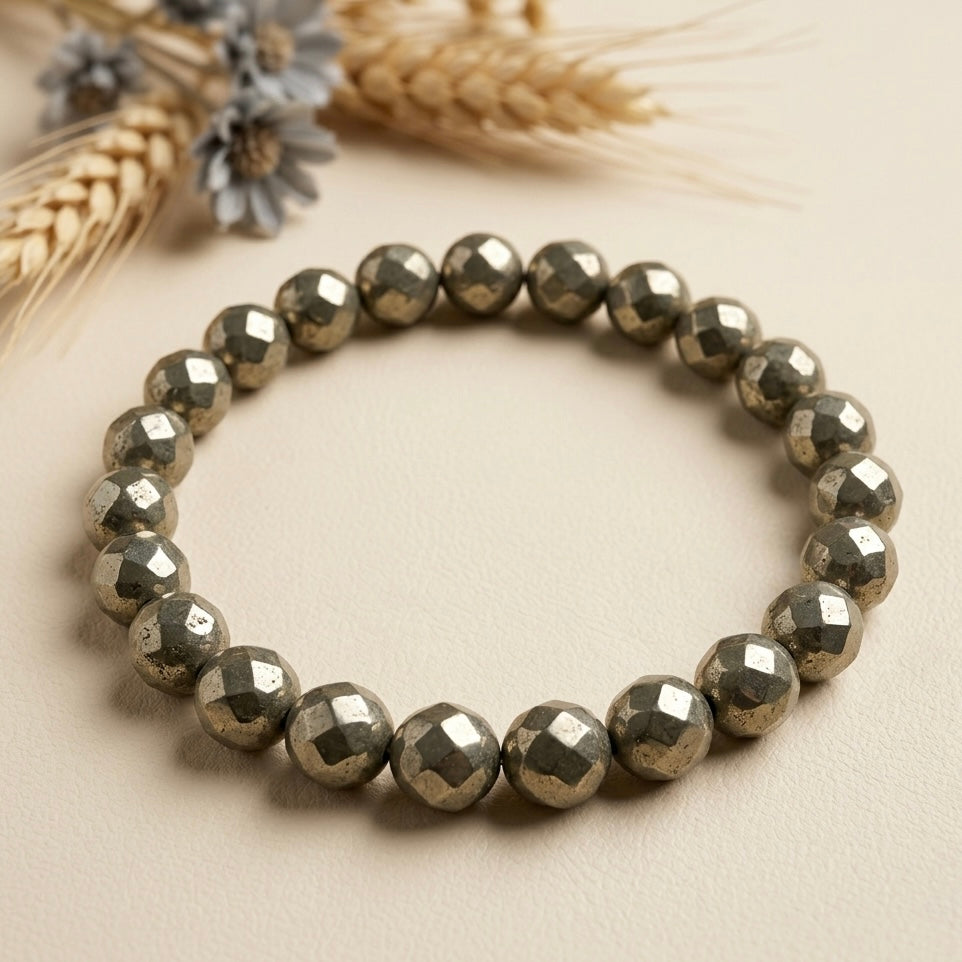Pyrite Bracelet (Wealth and Confidence)