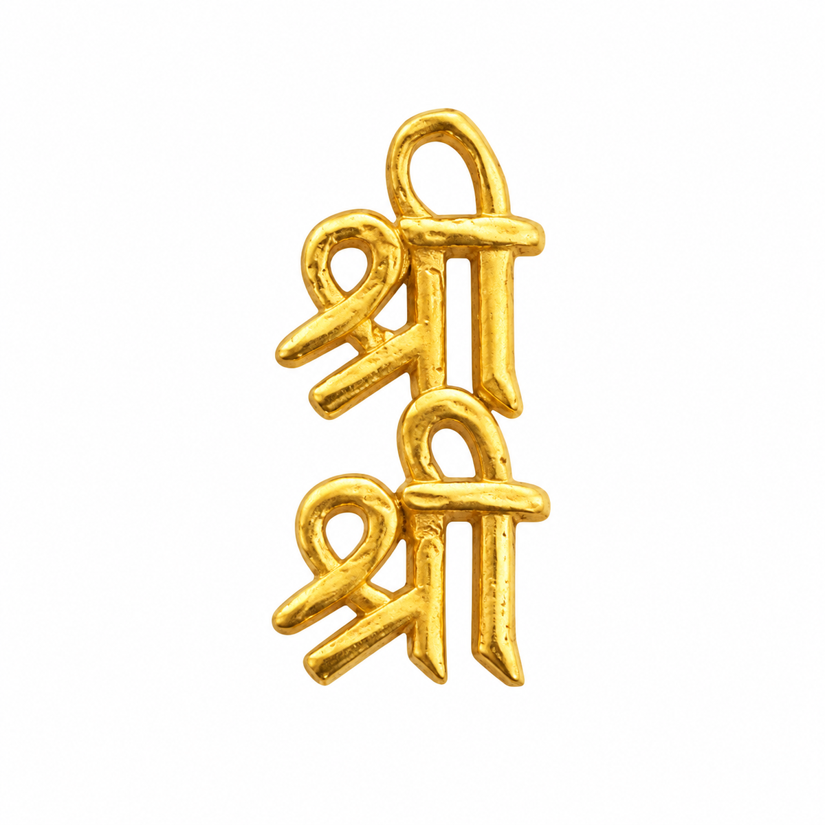 Gold Shri Shri Charm