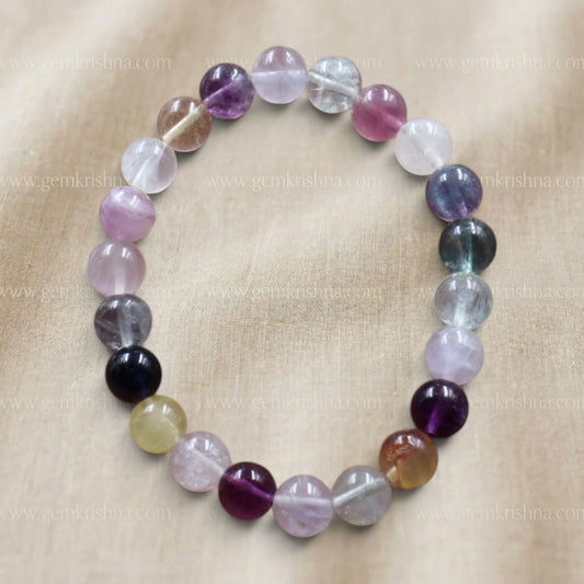 Multi Fluorite Bracelet (Focus and Emotional Balance)