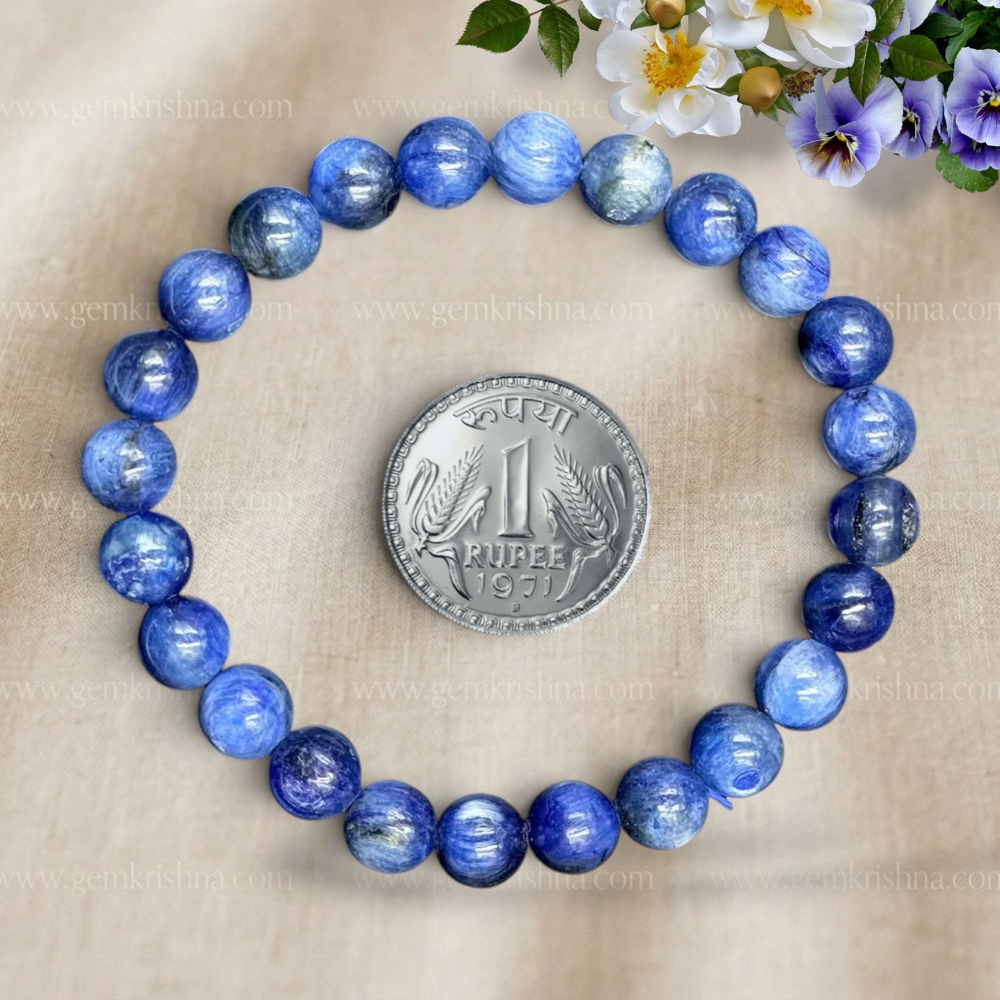Kyanite Bracelet (Clarity and Energy Balance)