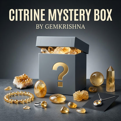 Citrine Crystal Mystery Box (Prosperity and Positive Energy)