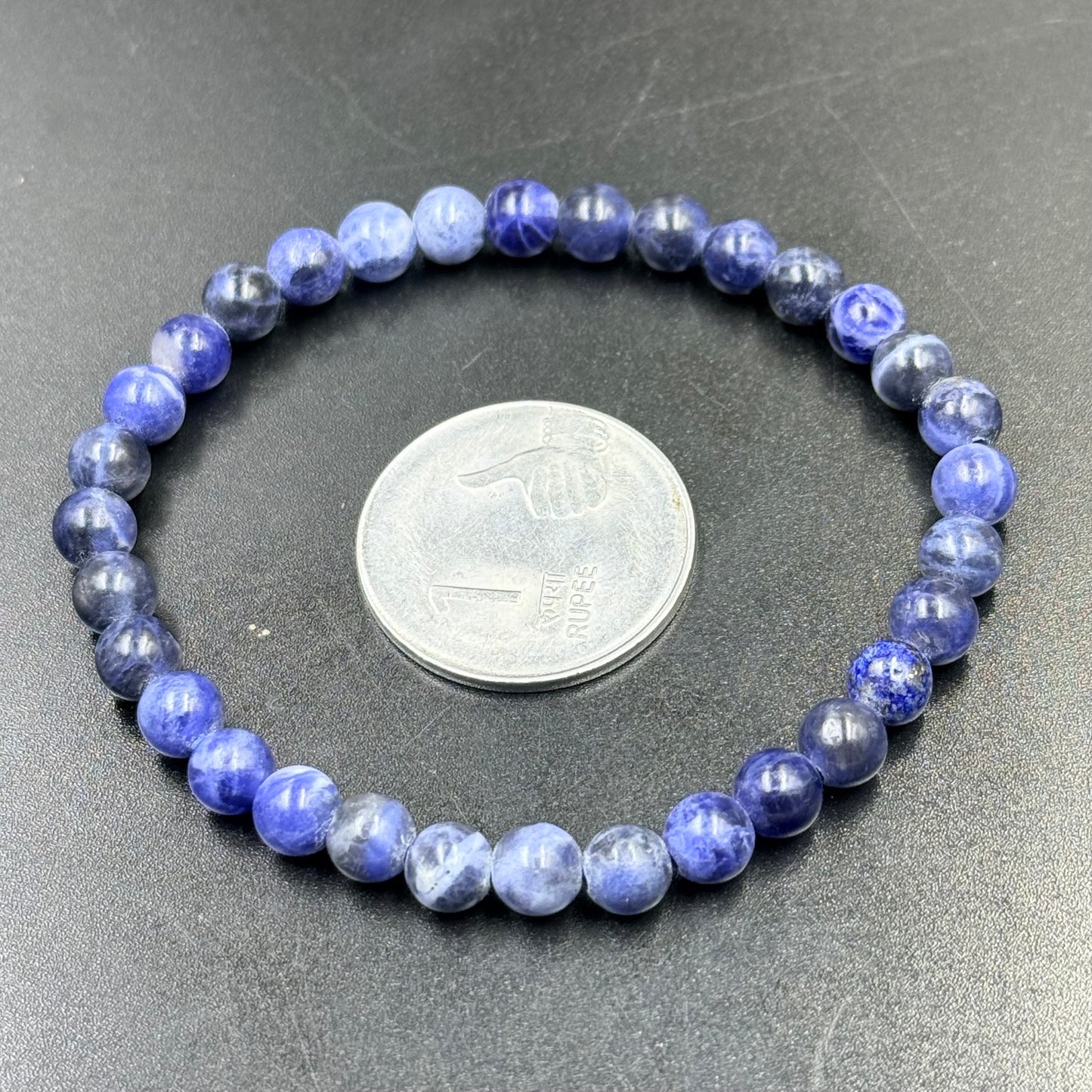Sodalite Bracelet for Clarity, Calm Focus & Balance