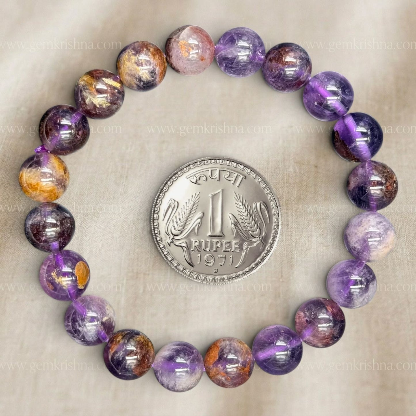 Ametrine Bracelet (Positivity and Emotional Balance)