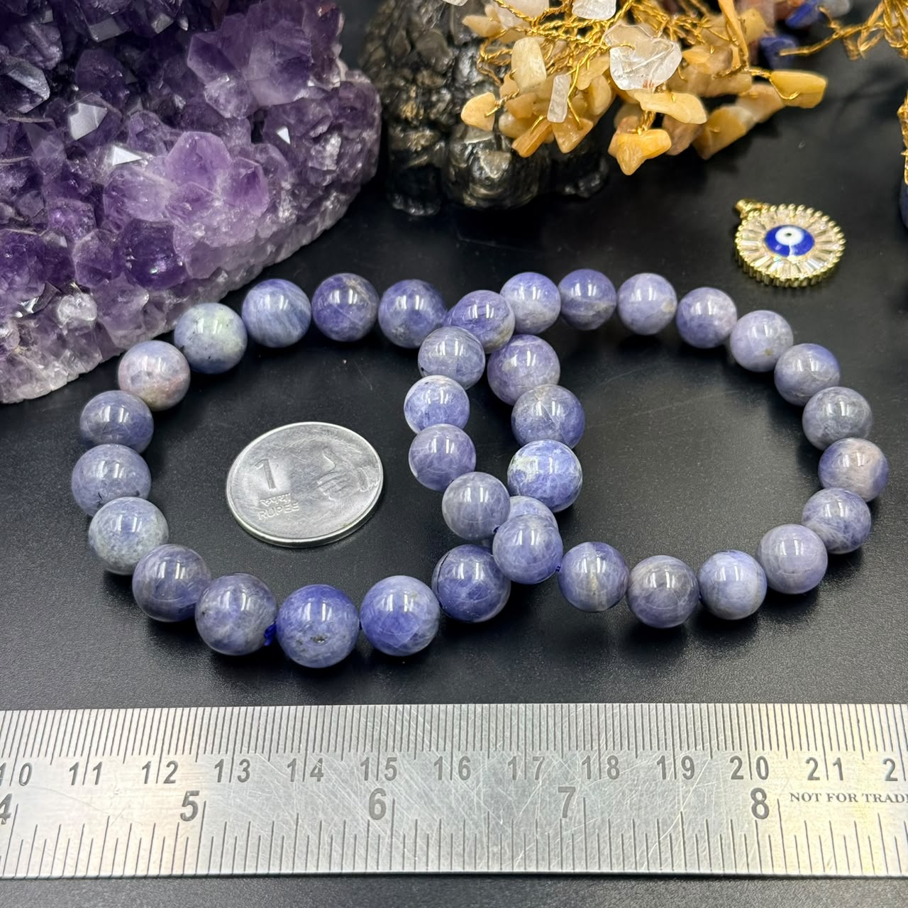 Tanzanite Certified Bracelet (Intuition, Insight & Spiritual Growth)