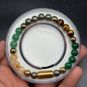 Natural Money Magnet Bracelet (Prosperity and Positive Energy) – AA